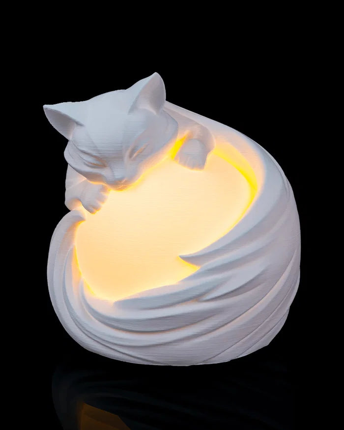 Customizable Sleeping Cat LED Table Lamp