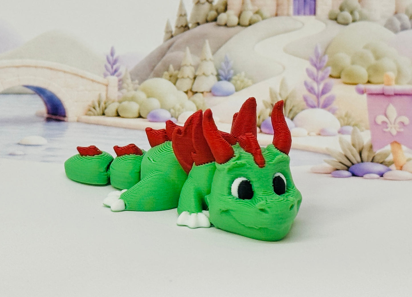 Bramble Dragon Articulated Fidget