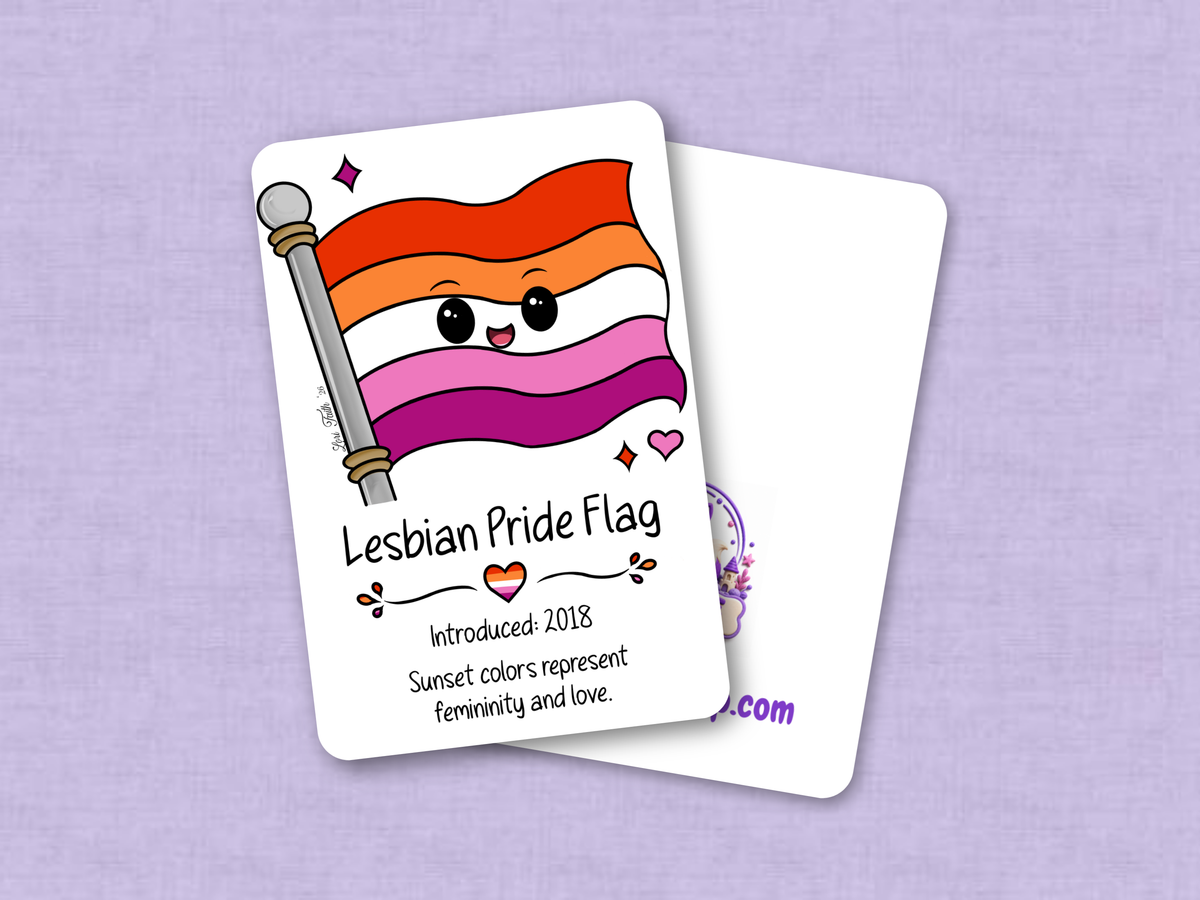Lesbian Pride Flag | Custom MTG Token