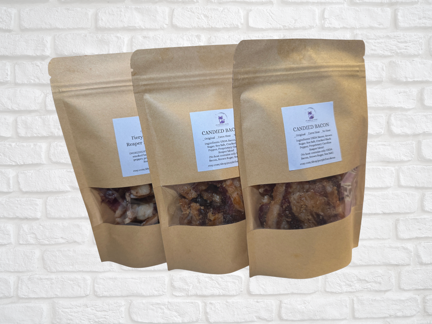 Sweet & Savory Candied Bacon Jerky | Applewood Smoked, Handmade Snack