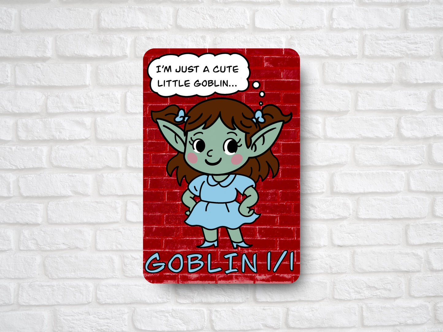 1/1 Goblin Token (for Magic the Gathering) Bricks Collection