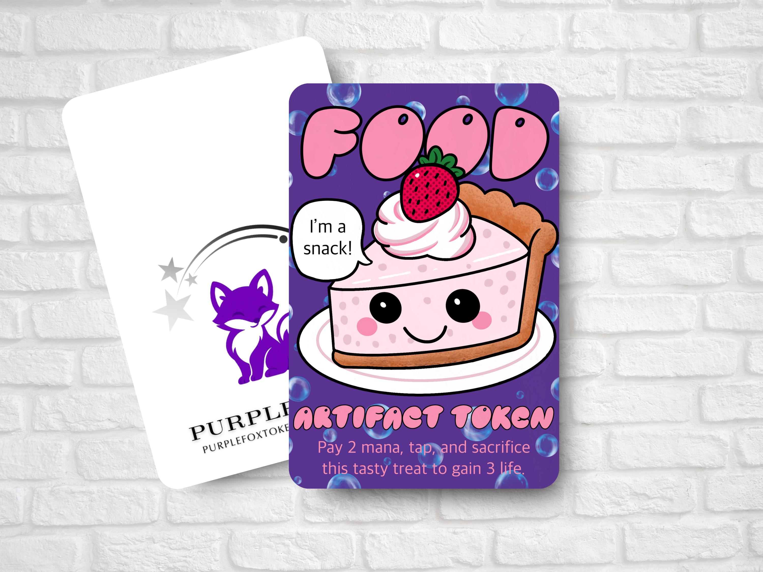 Food Token (for Magic the Gathering) Bubbles Collection