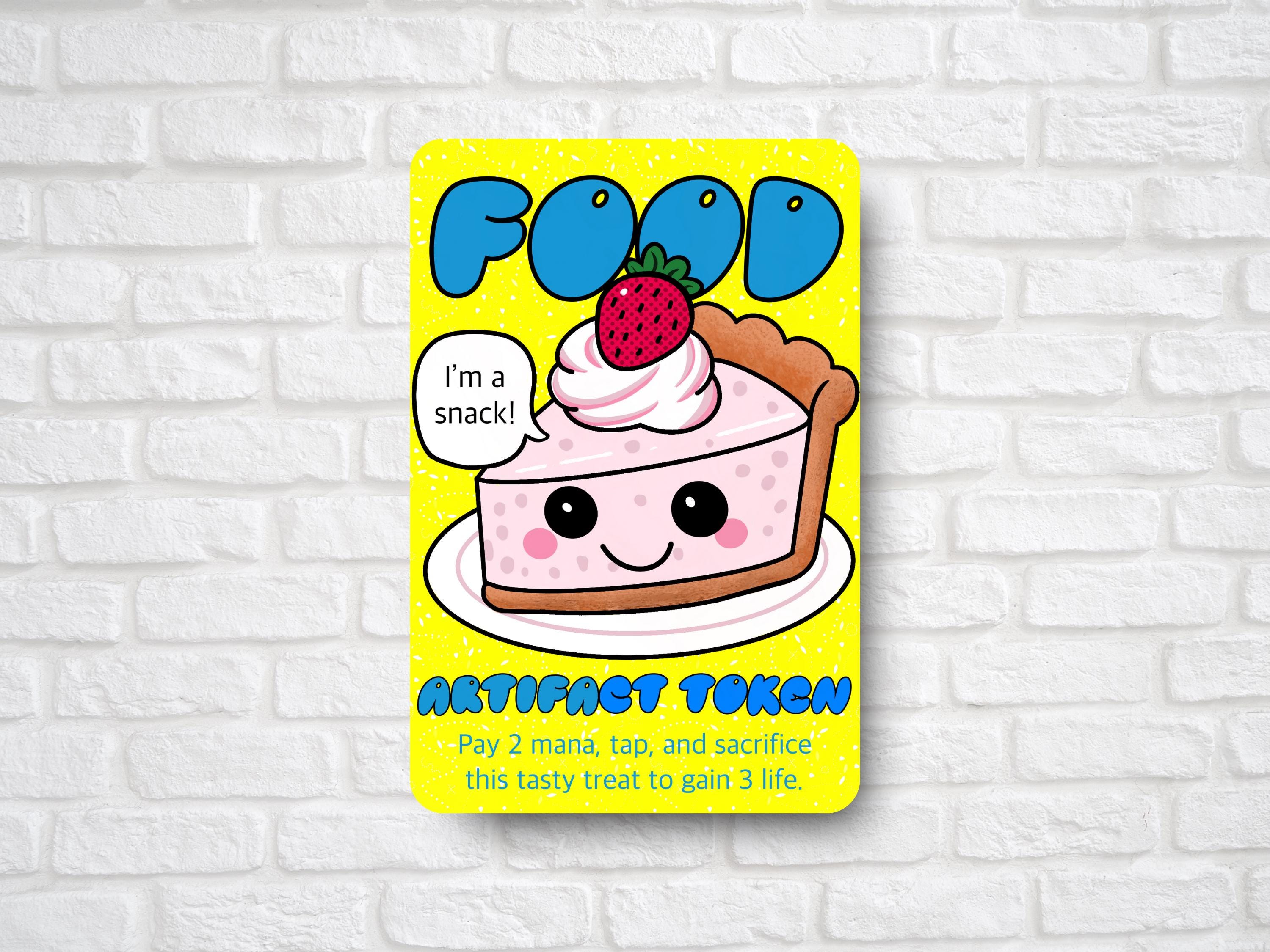 Food Token (for Magic the Gathering) Scribbles Collection