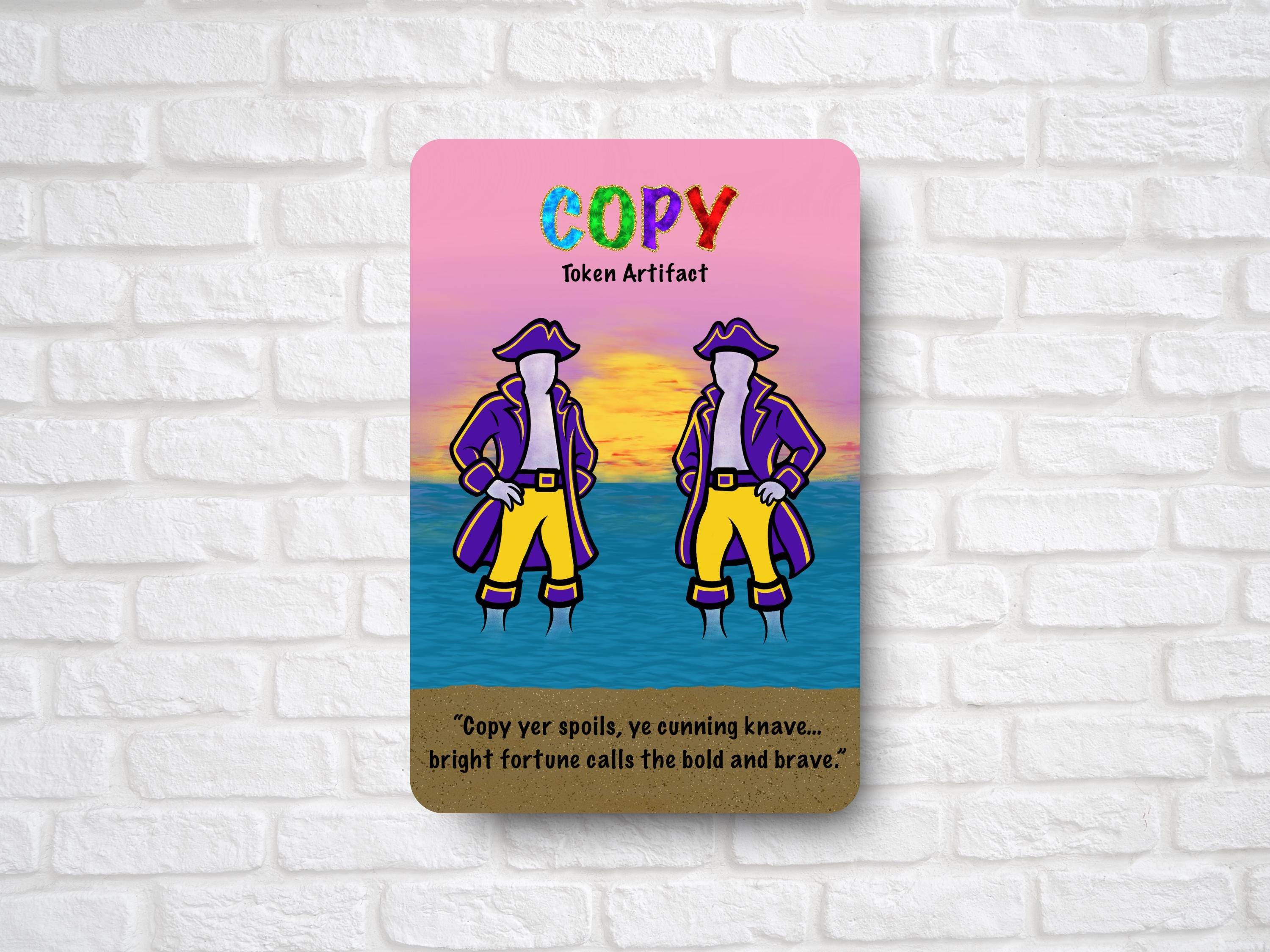 Copy Token – High Seas Adventure Series