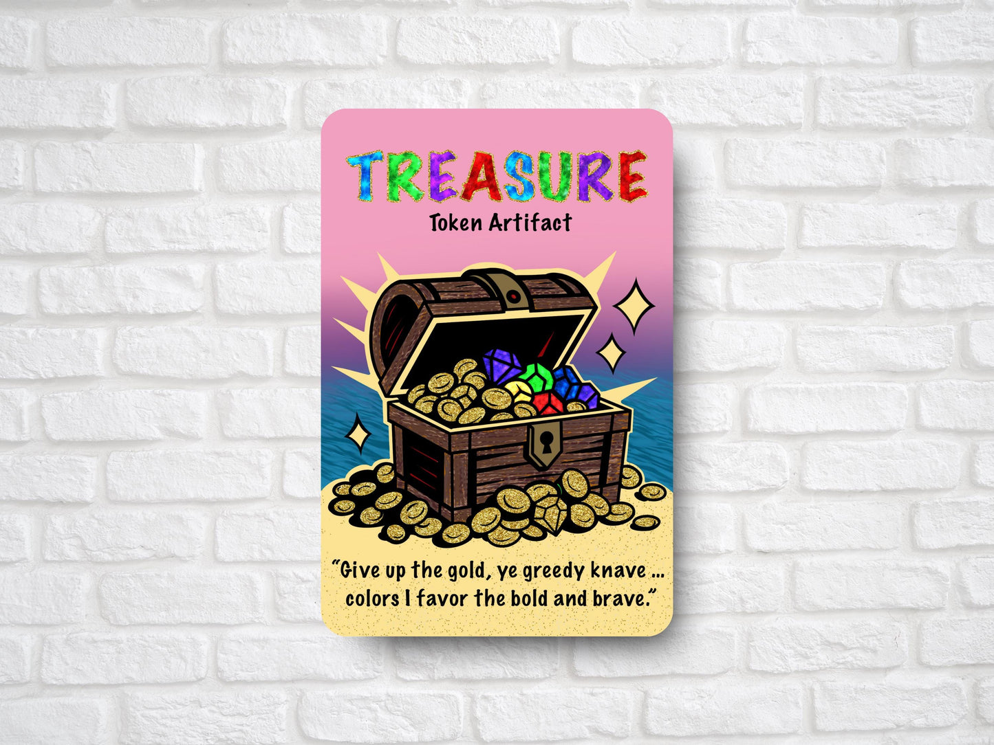 High Seas Adventure Token Set (2 of Each – 8 Total)