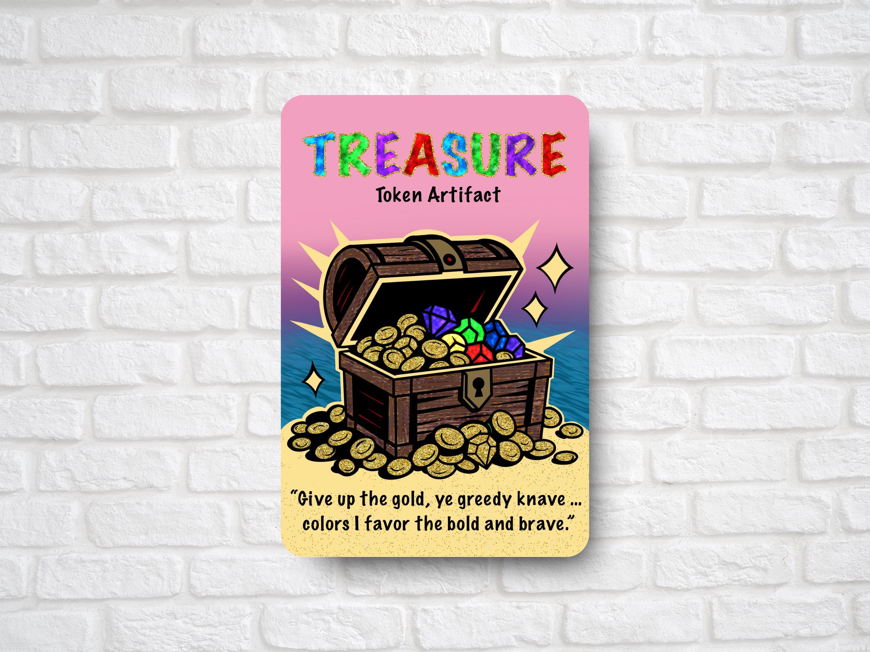 High Seas Adventure Token Set (2 of Each – 8 Total)